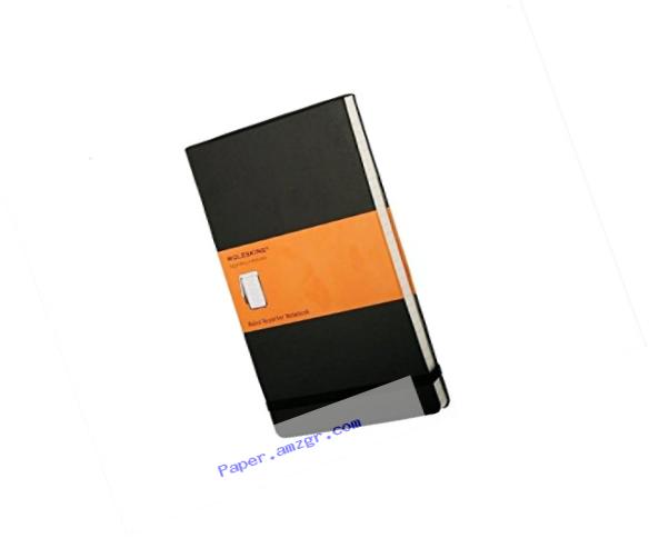 Moleskine Reporter Notebook, Large, Ruled, Black, Hard Cover (5 x 8.25) (Reporter Notebooks)