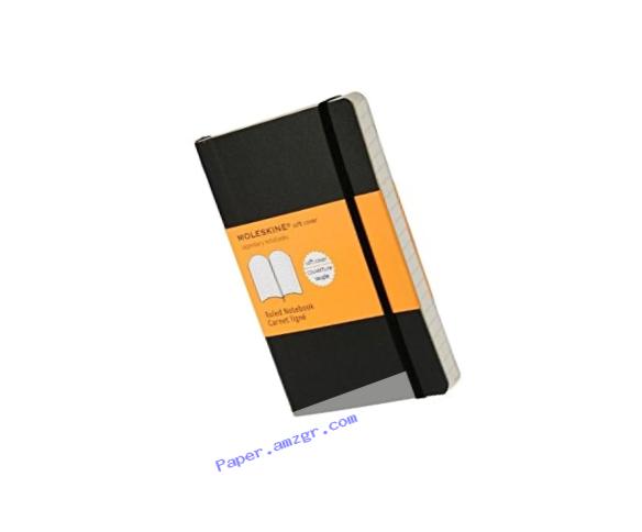 Moleskine Classic Notebook, Pocket, Ruled, Black, Soft Cover (3.5 x 5.5) (Classic Notebooks)