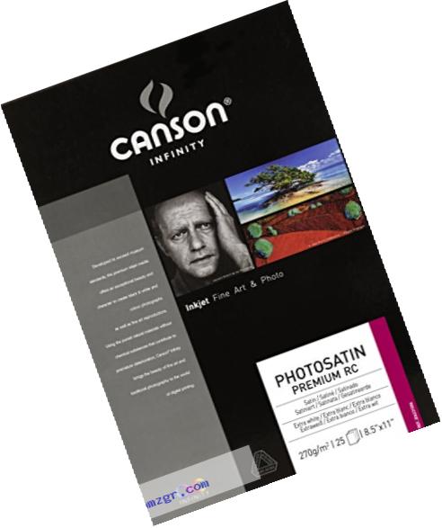 Canson Infinity PhotoSatin Fine Art Paper, 8.5