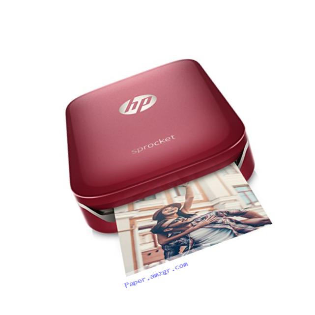 HP Sprocket Portable Photo Printer, Print Social Media Photos on 2x3