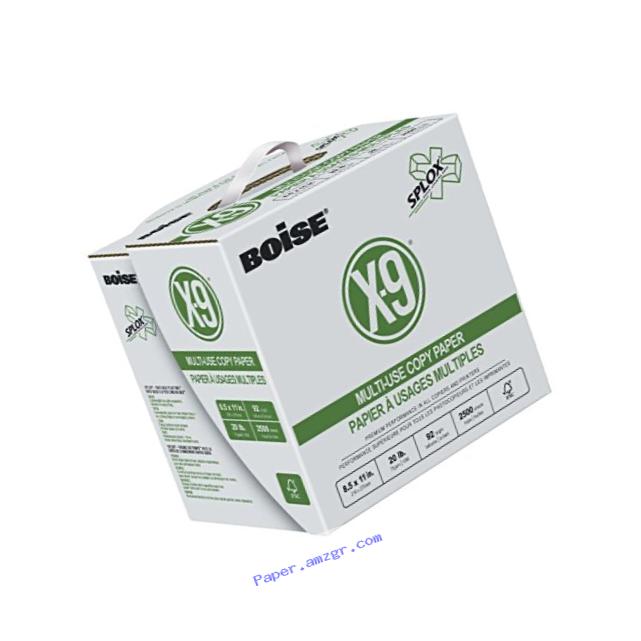 Boise SPLOX Paper Delivery System, 92 Brightness, 20 lb, Letter Size (8.5 x 11), 2500 Sheets/Carton (SP-8420)