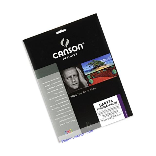 Canson Infinity Baryta Photographique Fine Art Paper, 8.5